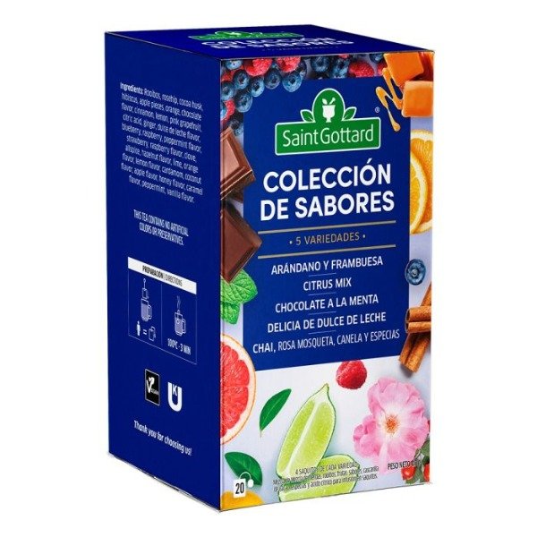 Producto - Te Coleccion de Sabores - Saint Gottard