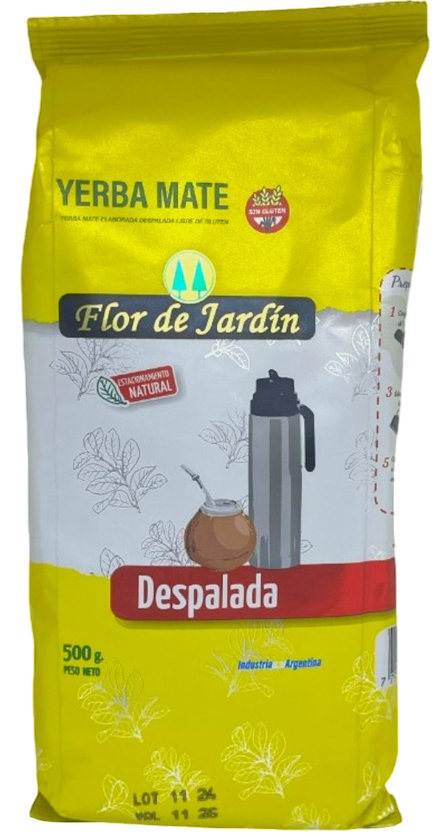 Producto - YERBA MATE DESPALADA FLOR DE JARDIN X 500 GRS