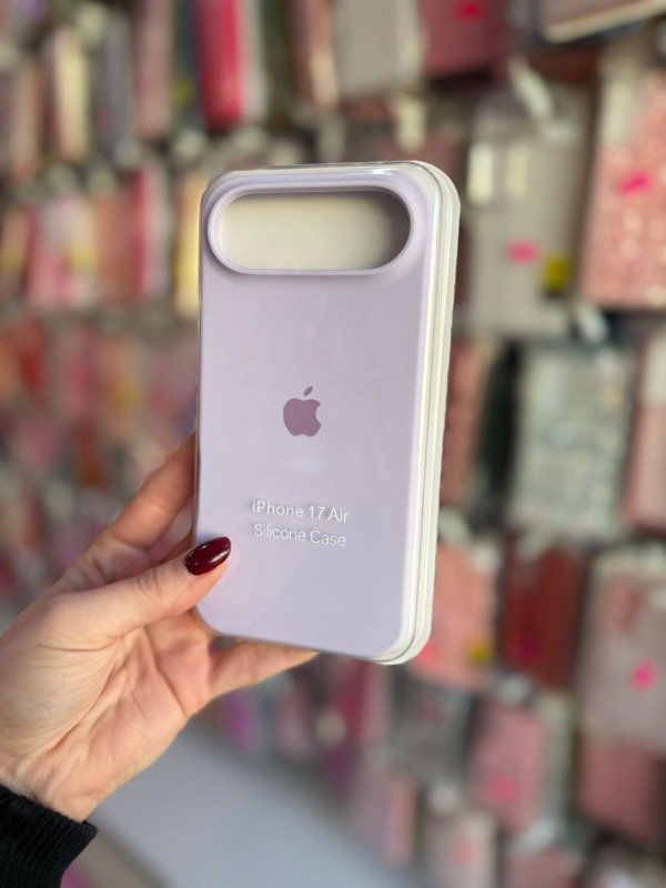 Producto - Silicone case Iphone 17 air lila claro