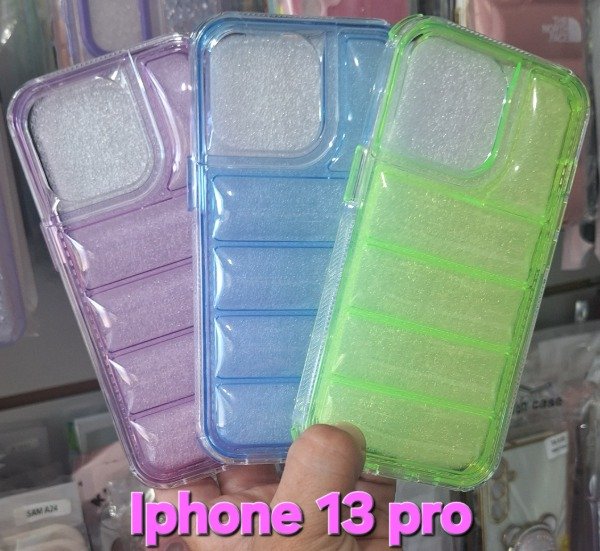 Producto - Fundas puffer reforzadas. IPhone 13 pro