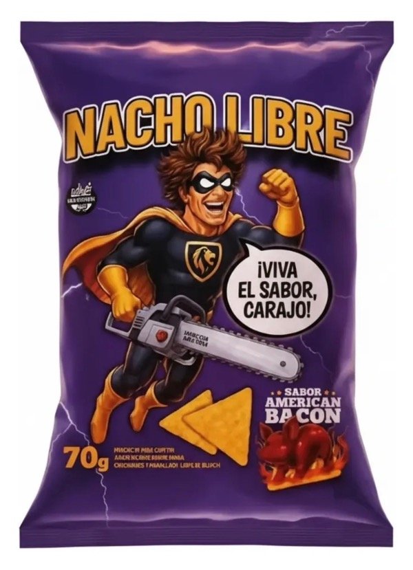 Producto - NACHOLIBRE 70gr AMERICAN BACON