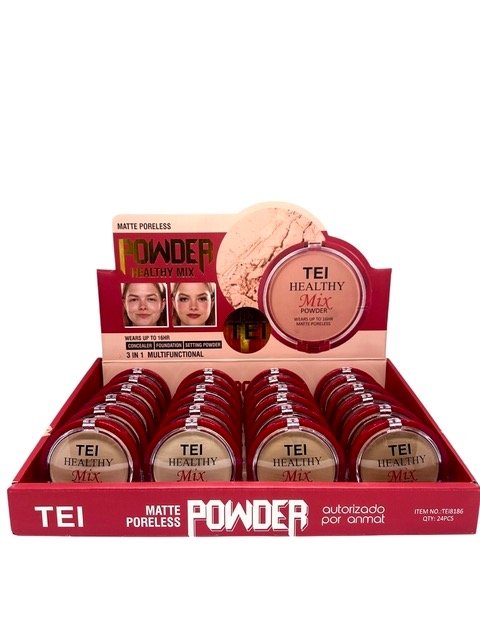 Producto - Polvo compacto TEI con espejo
