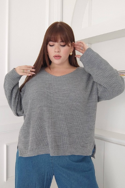 Producto - SUÉTER BORA gris