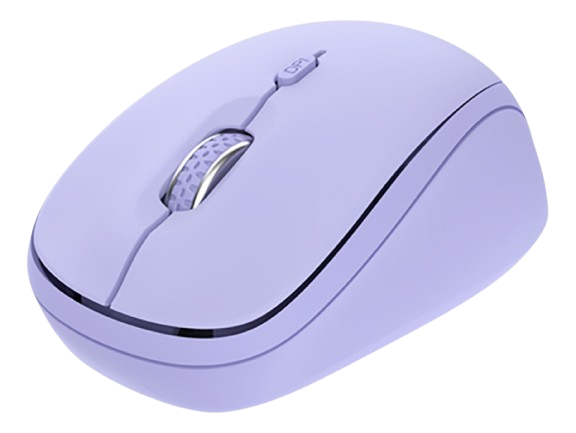 Producto - MOUSE TRUST YVI MULTI-DEVICE WIRELESS PURPLE