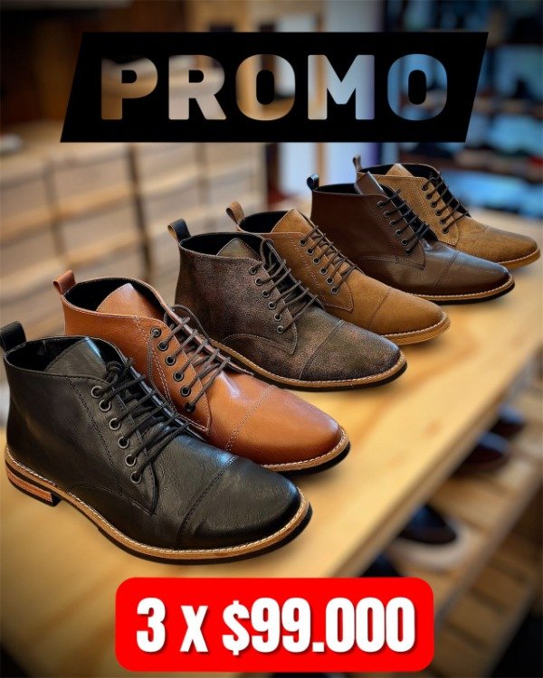 Producto - Promo! 3 x 99.000 BOTAS PRAGA colores a elección