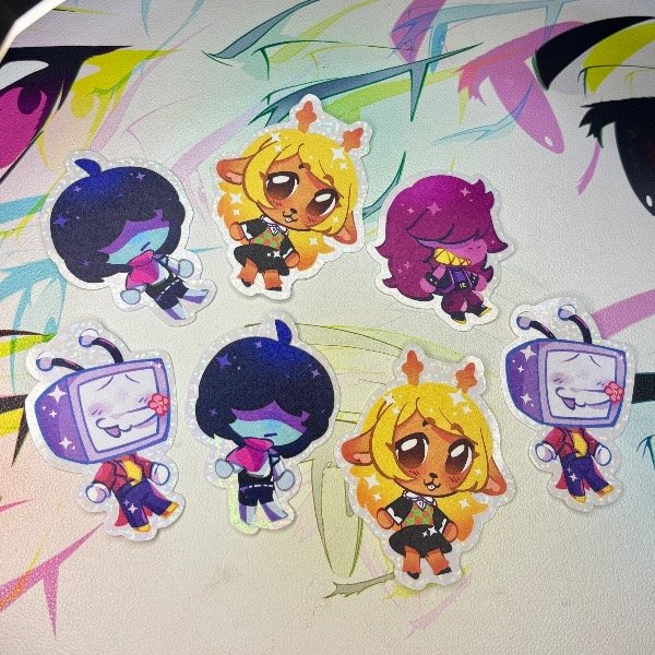 Producto - Stickers  Deltarune