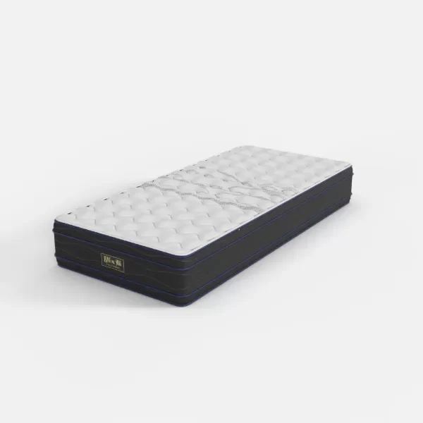 Producto - Colchon de Resorte Diamante con Euro Pillow - 1 Plaza