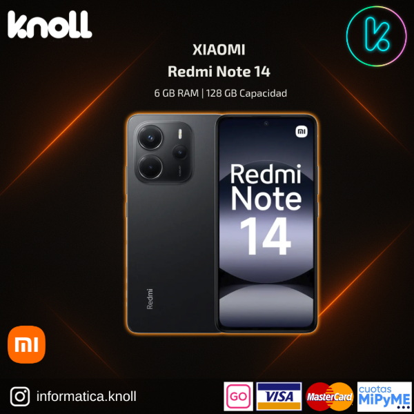 Producto - XIAOMI Redmi Note 14 6gb 128gb