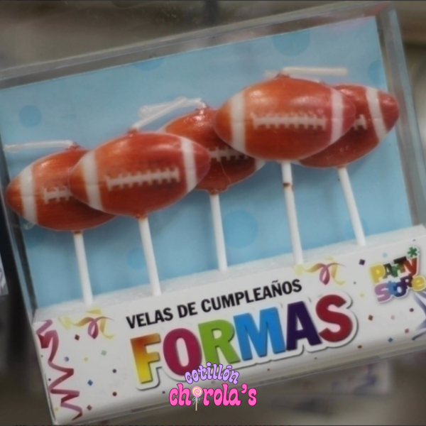 Producto - SET VELAS - RUGBY