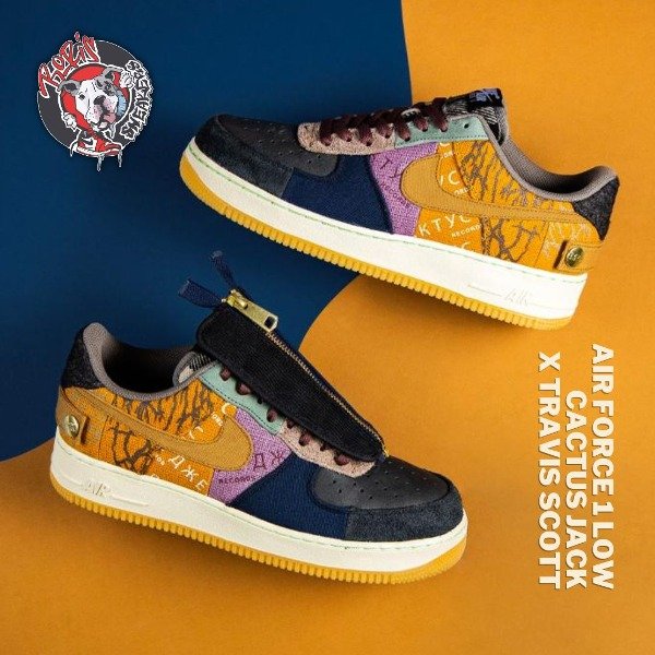 travis scott air force low cactus jack