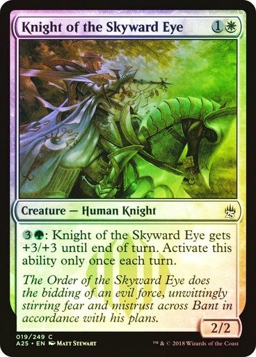 Producto - Knight of the Skyward Eye Foil  Masters 25