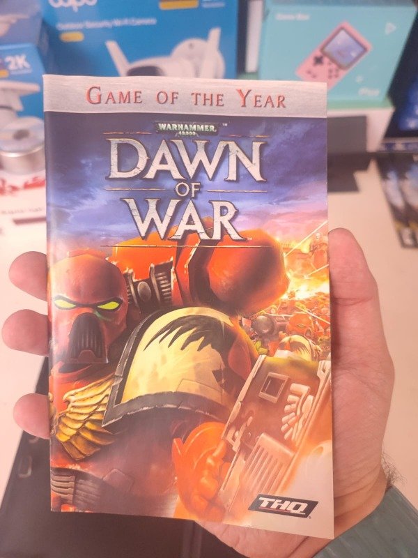 Producto - warhammer dawn of war goty + manual (2004) usado - 3