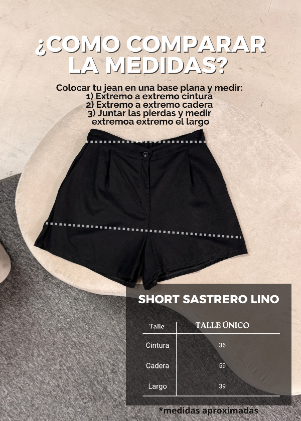 Producto - Short Sastrero Lino - 3