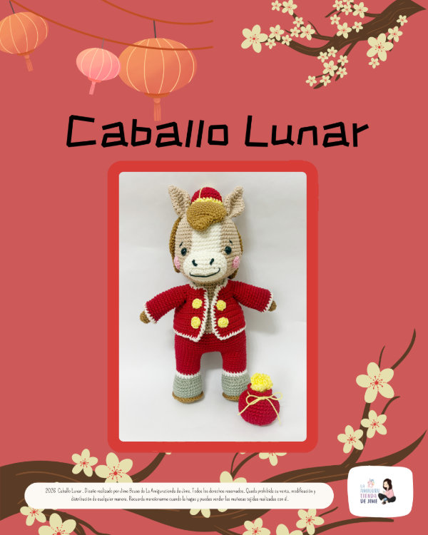 Producto - Guia de Tejido Caballo Lunar