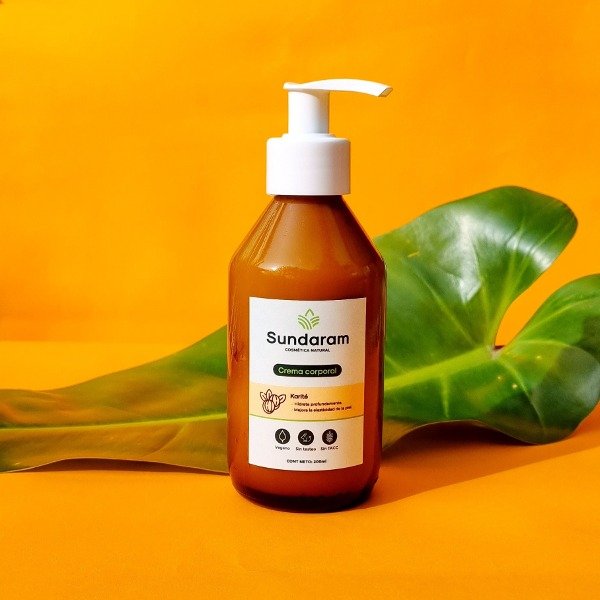 Producto - Crema corporal con Karité, Cacao y Vitamina E - 200ml