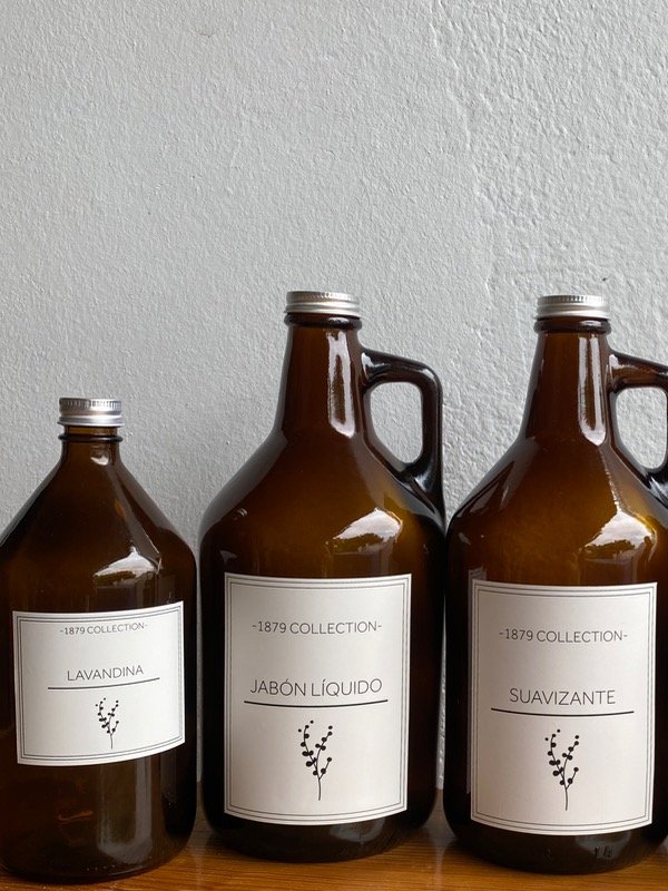 Producto - Combo lavadero set de 2 growler 2 litros mas botella 1 litro