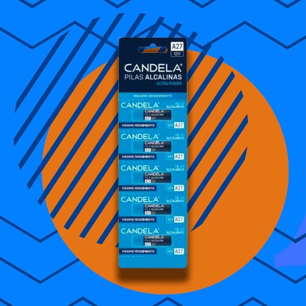 Producto - PILA CANDELA A27 ALARMAS X 5UNI