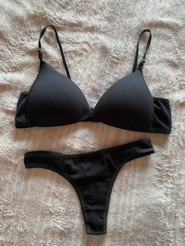 Producto - Conjunto algodón negro I