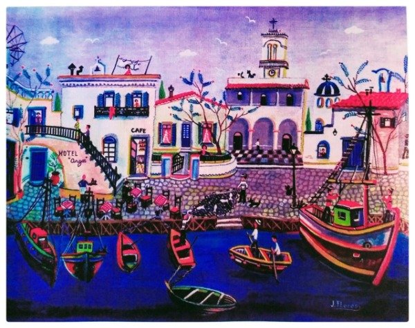 Producto - Lámina Puerto Azul