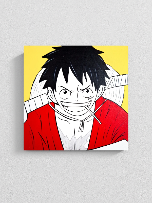 Producto - Cuadro Luffy  -One piece-  (color)