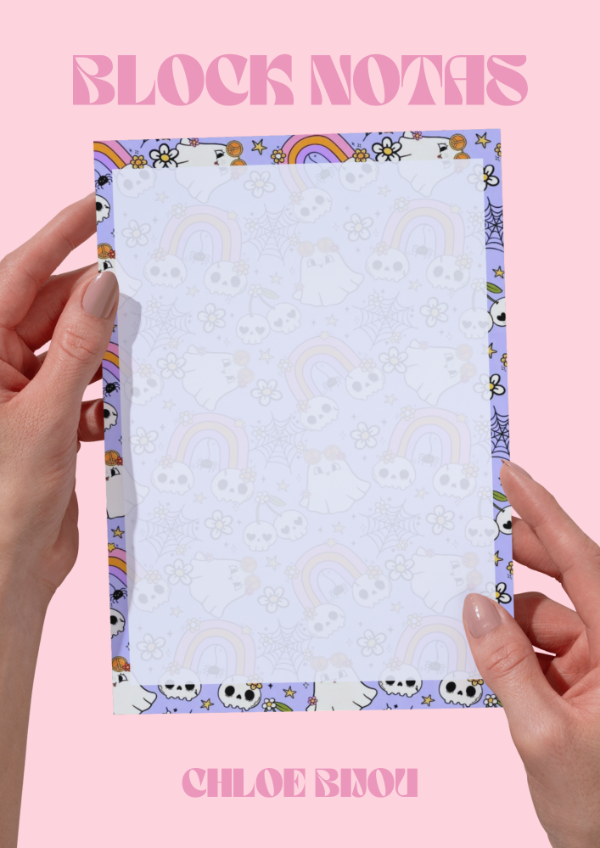 Producto - Block notas A5 Halloween - 3