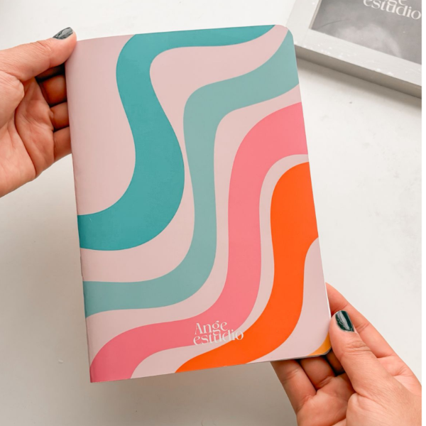 Producto - Cuaderno Notebook broche Retro