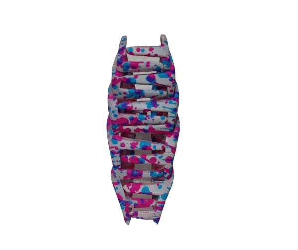 Producto - Broche Para Pelo Forma Delfin Marmolado mediano 9x5 cm Para Mujer X Unidad - 6
