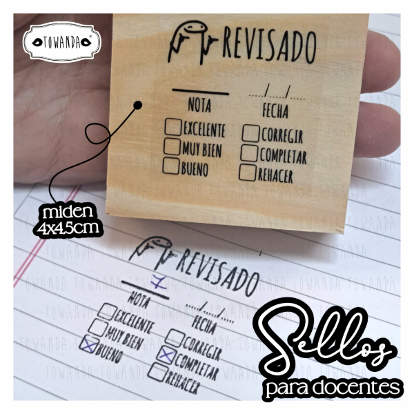 Producto - Sello Revisado para Completar - Flork