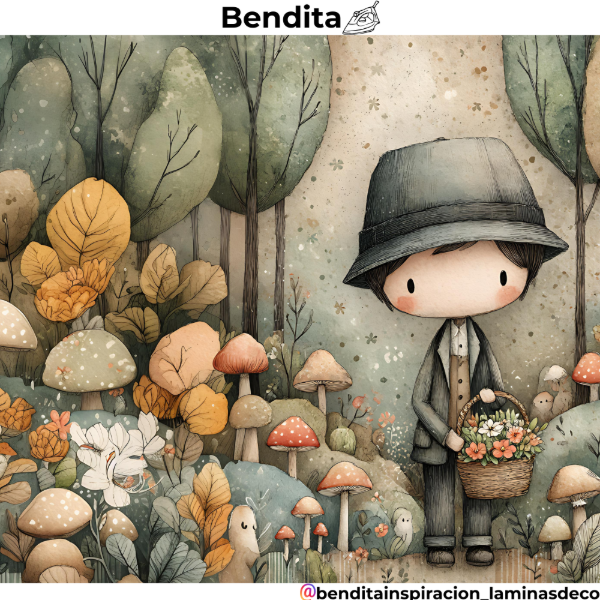 Producto - Bendita Plancha Nene con hongos