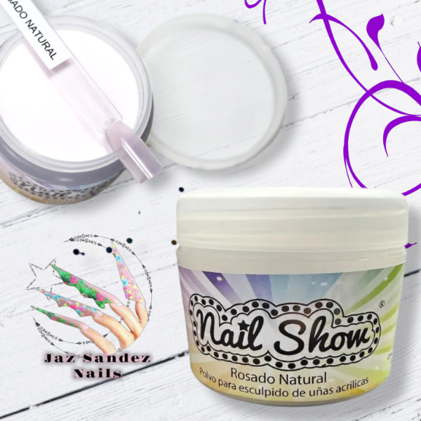 Producto - POLIMERO NAILSHOW ROSADO NATURAL 45GR