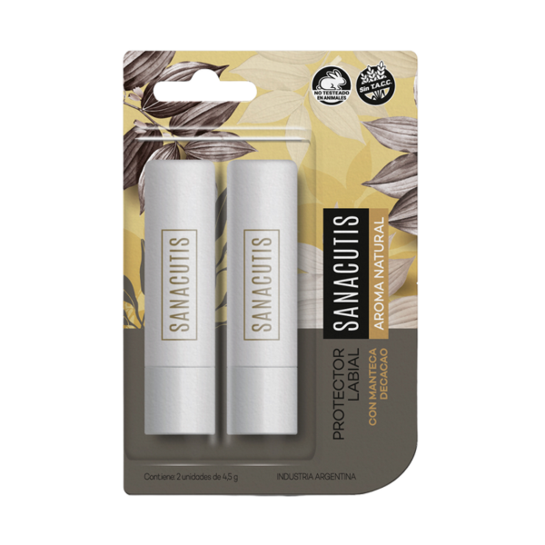 Producto - SANACUTIS PROTECTOR LABIAL BLISTER X 2U. X 4,5 GRS