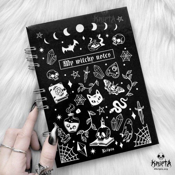 Producto - Cuaderno rayado - Witchy notes