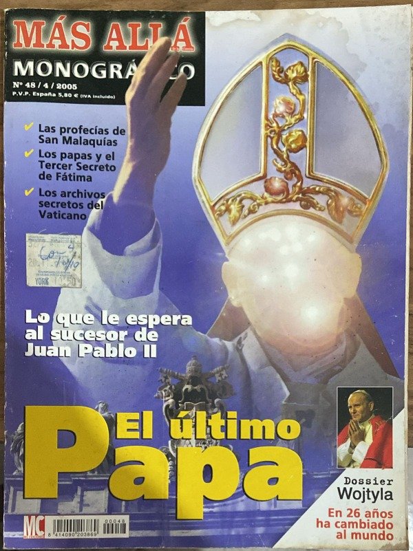 Producto - REVISTA MÁS ALLÁ MONOGRÁFICO NO.48 ABRIL 2005