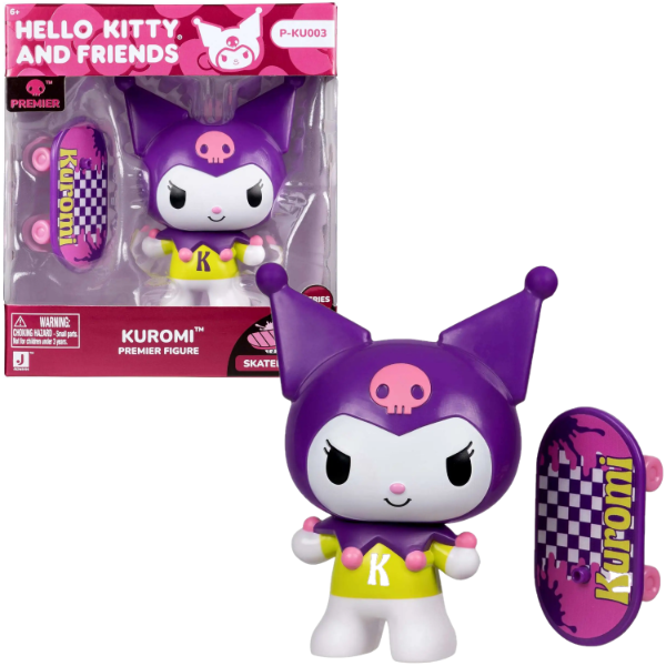 Producto - Hello Kitty And Friends Skateboards Kuromi Figura Premier