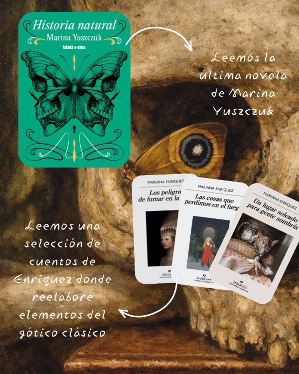 Producto - Taller de lectura Marina Yuszczuk y Mariana Enriquez- Octubre - 1
