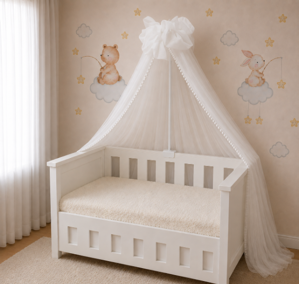 Producto - Dosel de Voile Para Cuna - Corona de Nubes - 0
