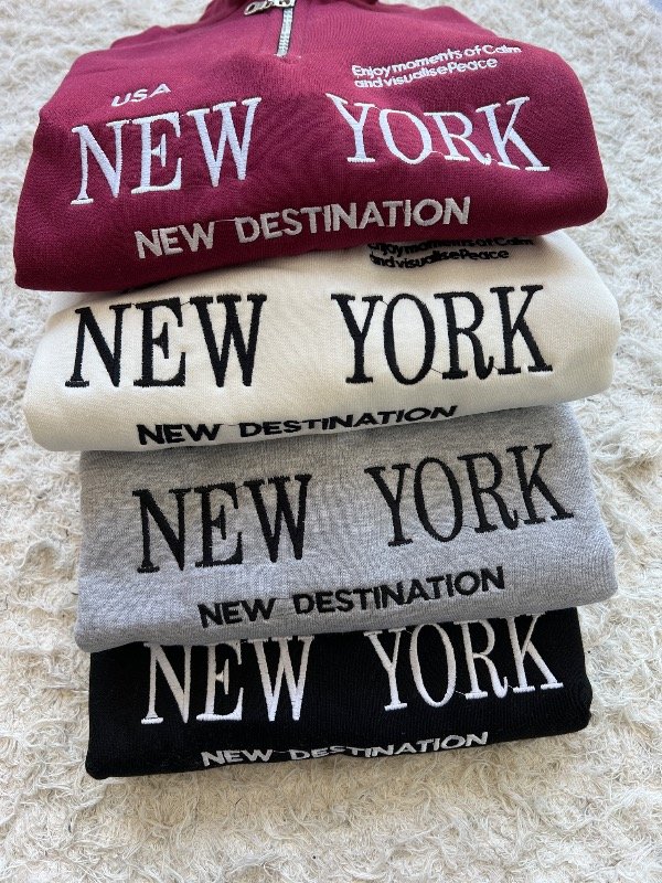 Producto - Buzos Ny bordados