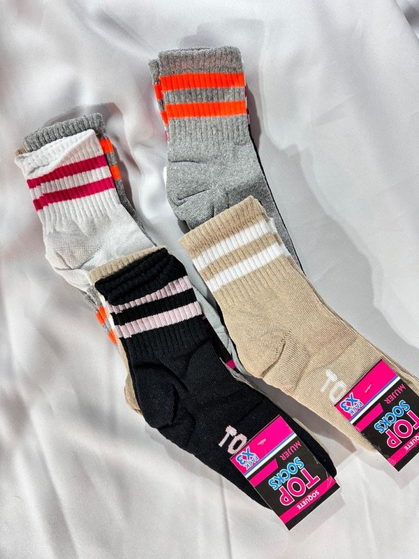 Producto - Medias TOP 3/4 MUJER pack x3