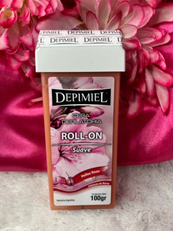 Producto - Cera depilatoria roll on suave depimiel