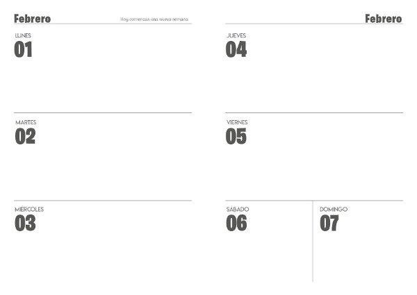 Producto - Agenda semanal 2027 sin horario - ARCHIVO DIGITAL - 0