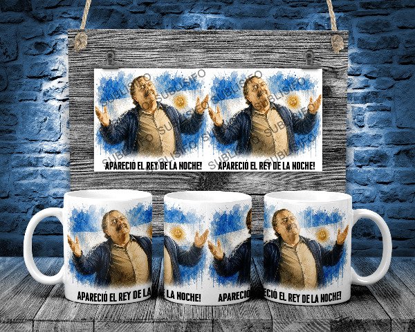 Producto - Apareció el Rey de la Noche [Mario Borges] [Stencil Art]