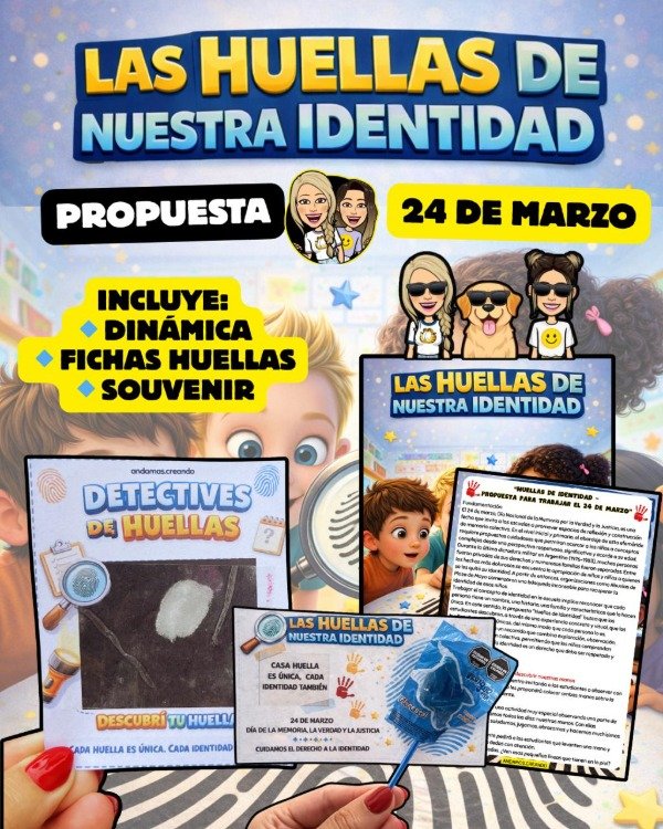 Producto - PROPUESTA. LAS HUELLAS DE NUESTRA IDENTIDAD