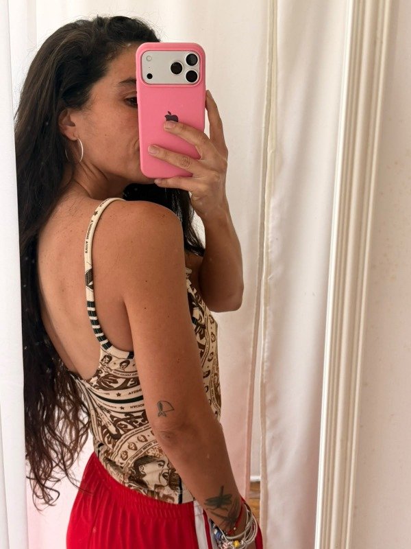 Producto - PREVENTA - Musculosa lycra Evita delegadas - Cadena Nacional By Guaranga - 1