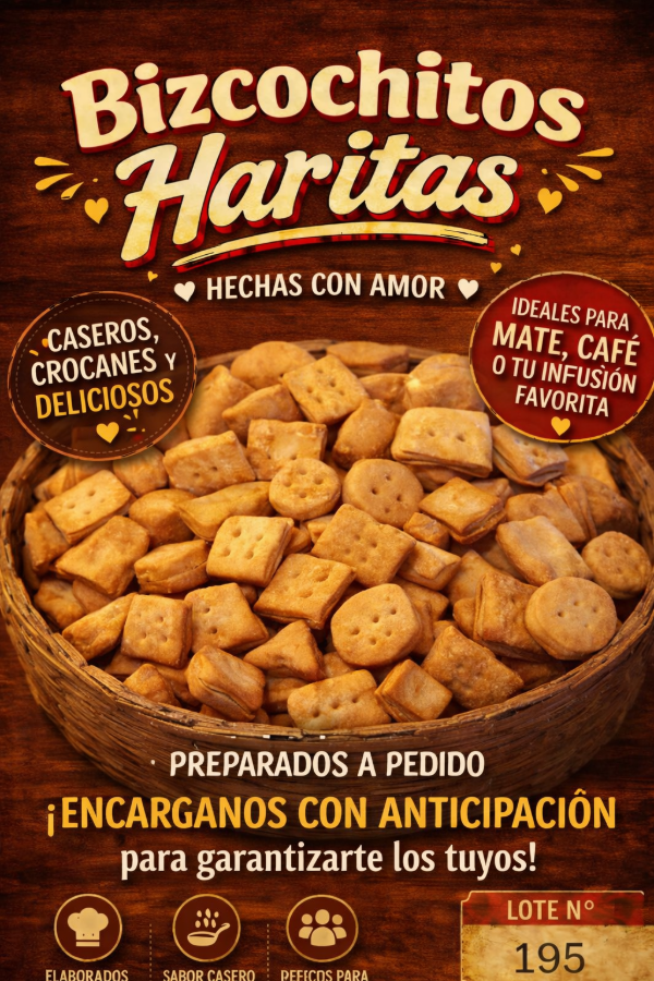 Producto - Bizcochos  Artesanales  pequeños