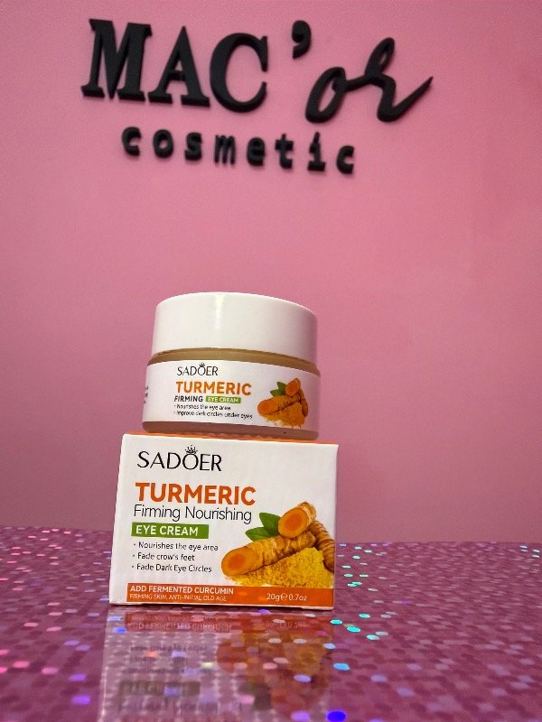 Producto - Crema contorno de ojos cúrcuma Sadoer