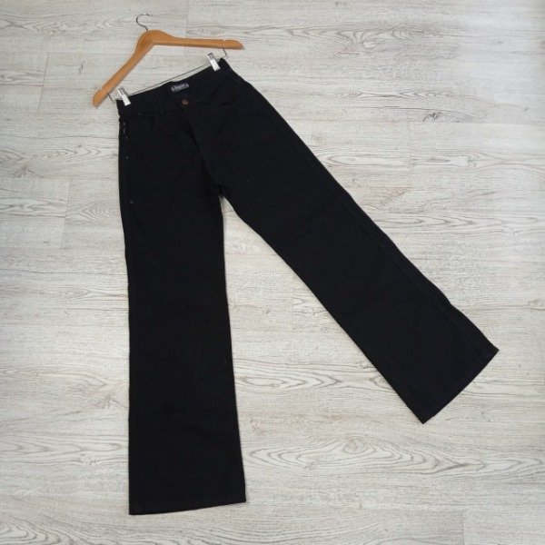 Producto - 671 - JEAN WIDE LEG NEGRO