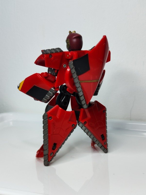 Producto - Crimson Thunder Warrior Triple Zord Morphin 15cm (Ninja Storm) - 3