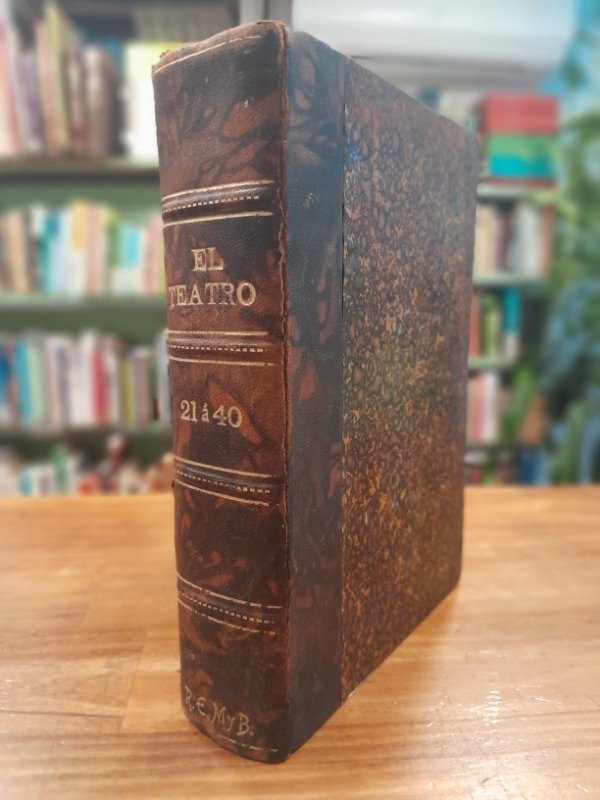 Producto - El Teatro Revista Semanal Obras Selectas N 21 a 40, año1921