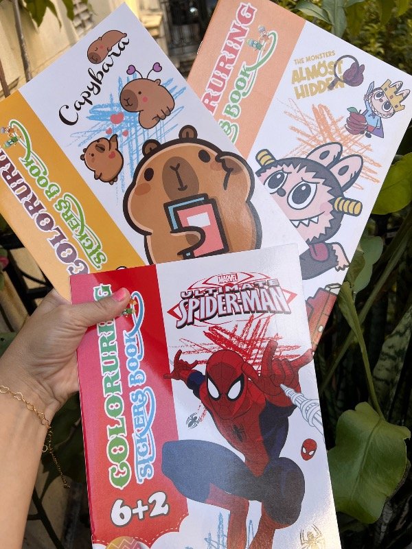 Producto - 12 libritos para pintar