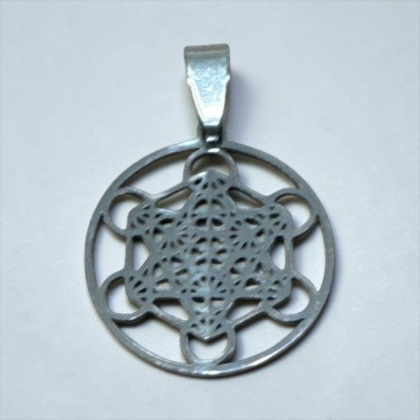 Producto - DIJE DE ACERO QUIRURJICO - METATRON (Diámetro 2,5 cm) - 0